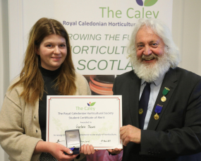 Charlotte Masson – Student of the Year and Carter Paterson Medal